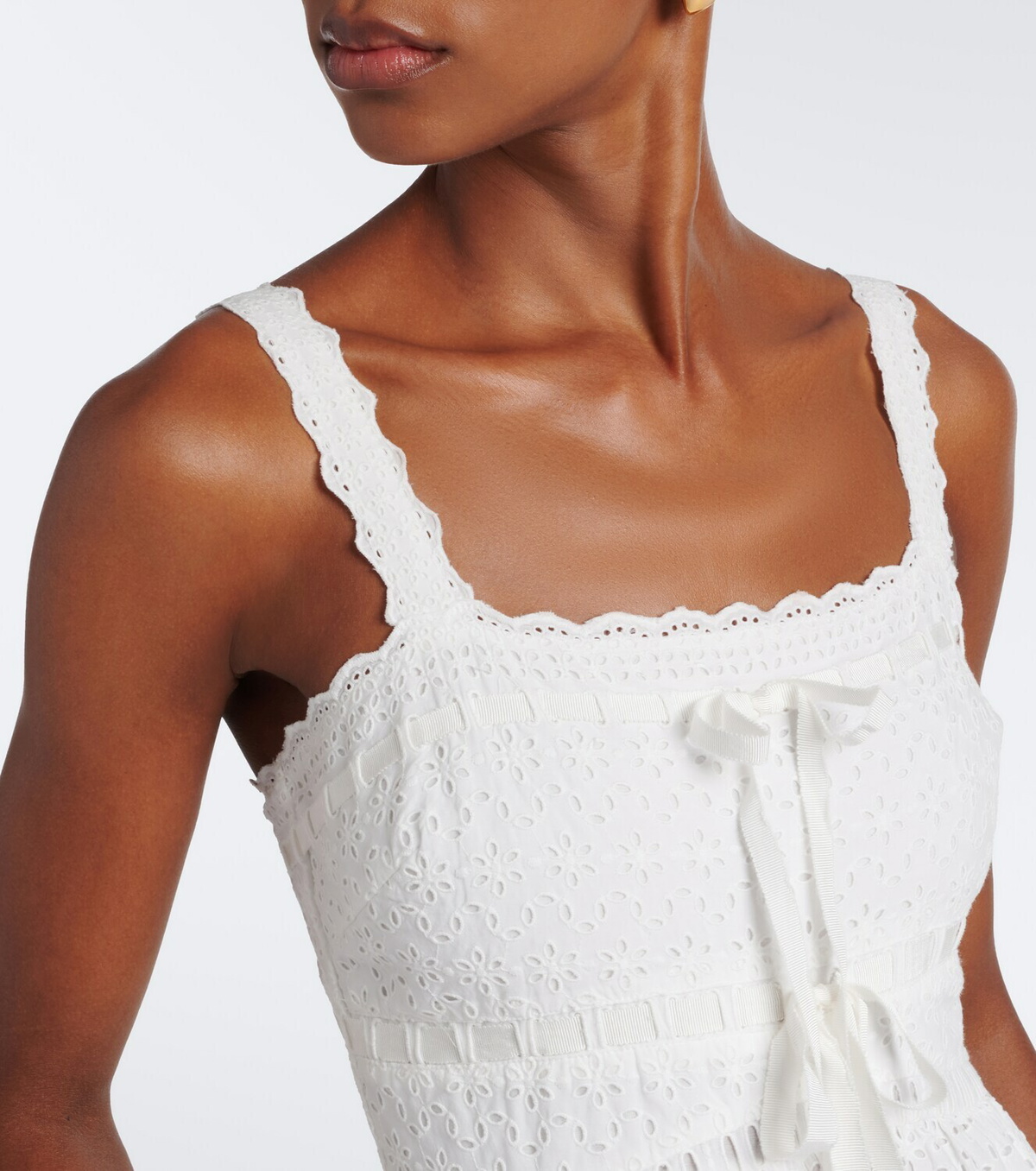 Ulla Johnson Constance broderie anglaise midi dress