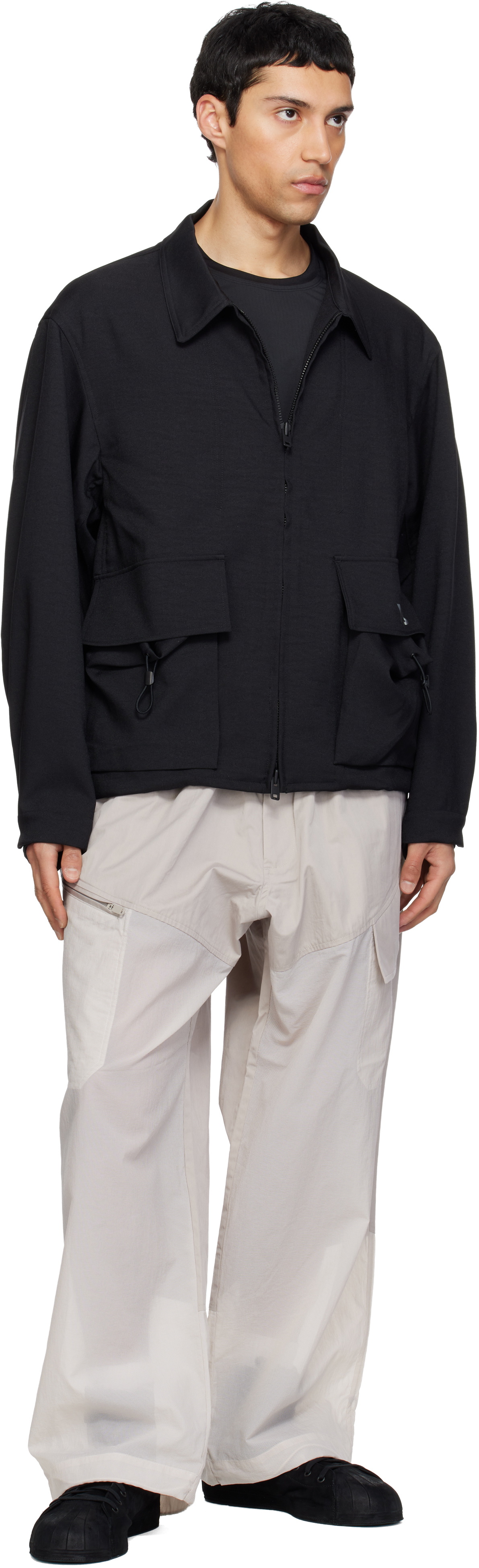 Y-3 Black Nizzastar Hi Sneakers