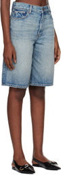 AMIRI Blue Skater Shorts