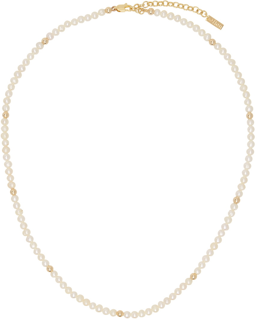 éliou White Louis Necklace