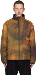 Pop Trading Company Orange Adam Reversible Jacket