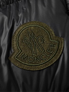 Moncler - Cyclone Convertible Logo-Appliquéd Quilted Shell Hooded Down Jacket - Black