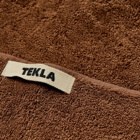 Tekla Fabrics Organic Terry Hand Towel in Kodiak Brown
