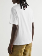 ICECREAM - Dropped Cone Logo-Print Cotton-Jersey T-Shirt - White