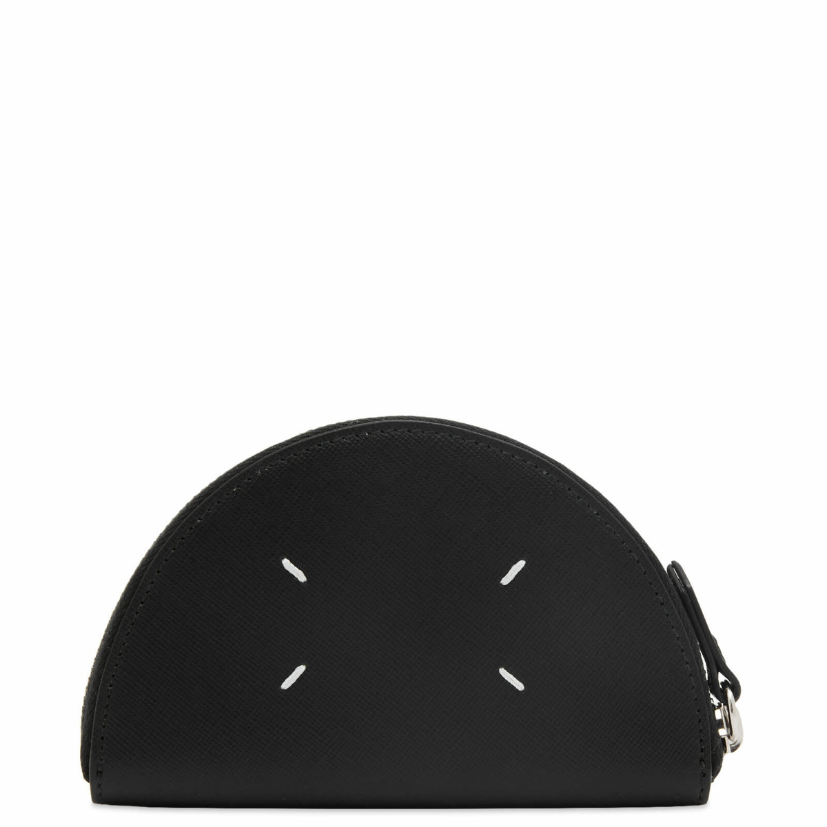 Maison Margiela Women's Micro Half Moon Pouch in Black Maison Margiela