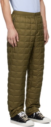 TAION Khaki Mountain Down Trousers