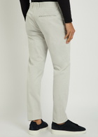 Slowear Slim-leg Stretch-cotton Trousers Light Grey