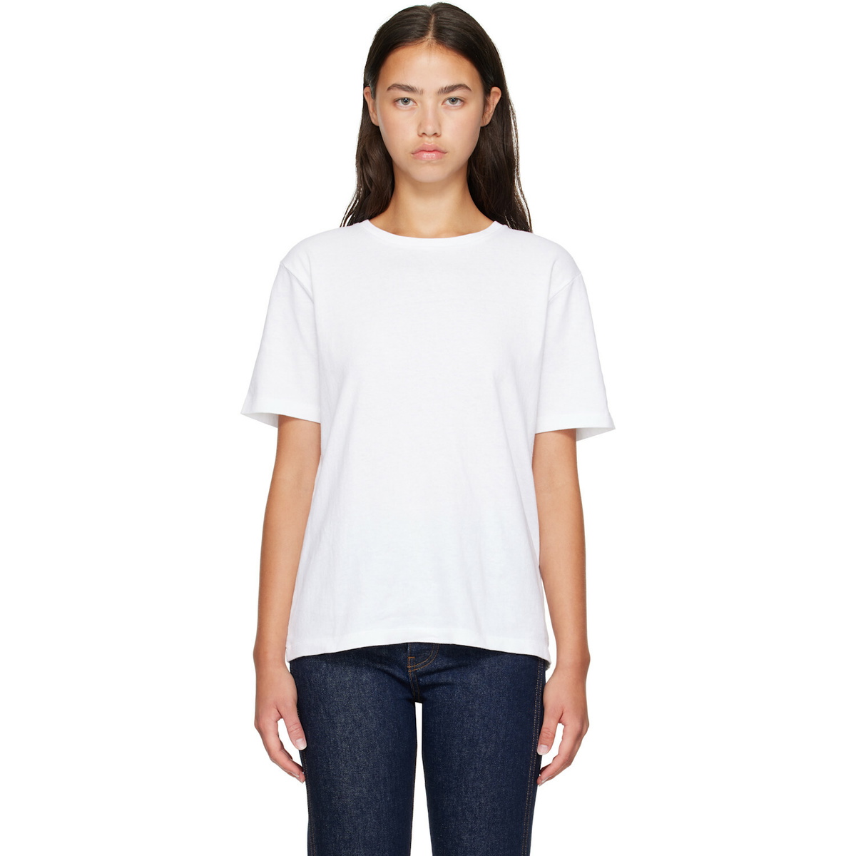 KHAITE White Mae T-shirt