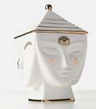 Jonathan Adler Masquerade porcelain ice bucket