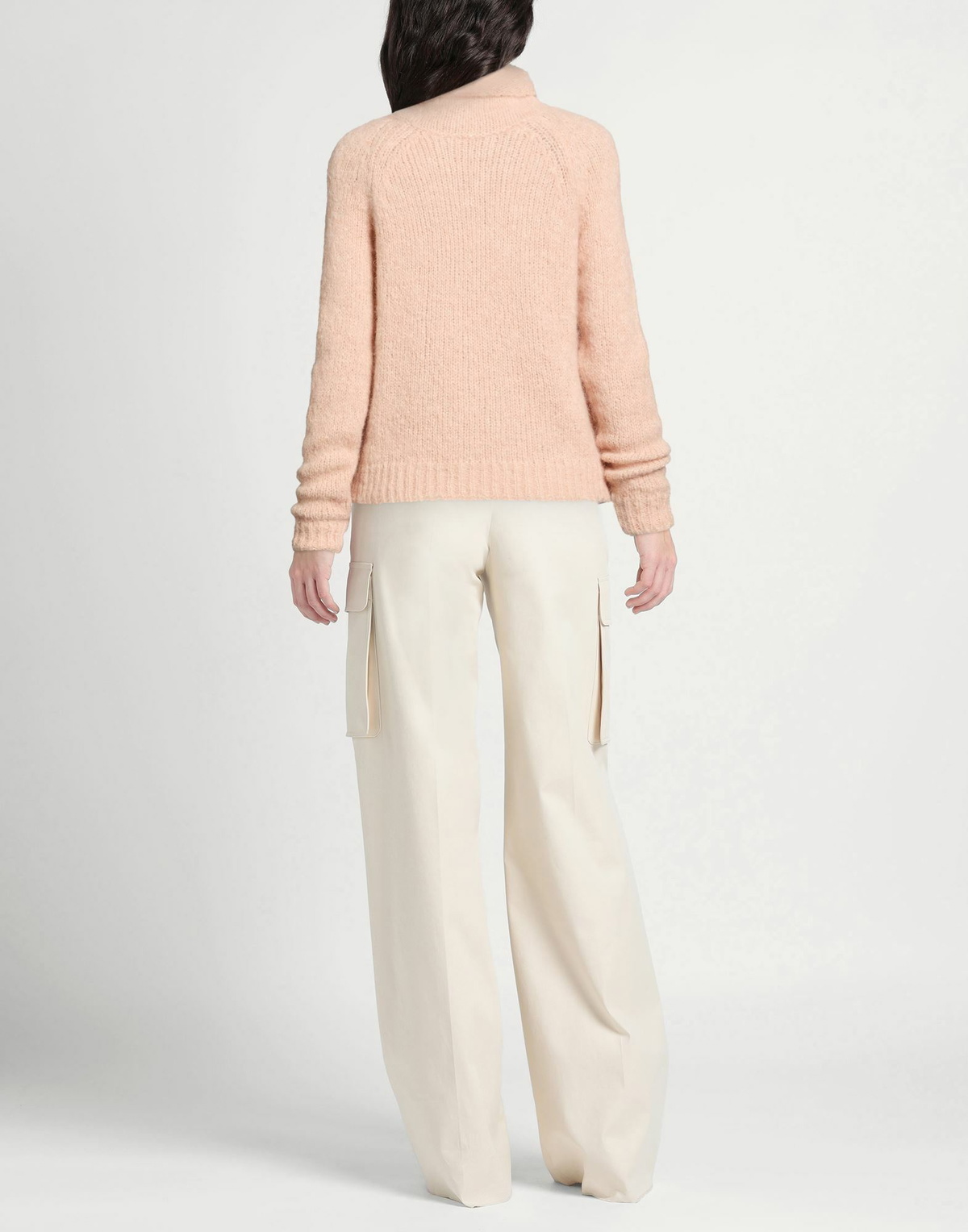 Alessia Santi Womens Turtleneck Blush