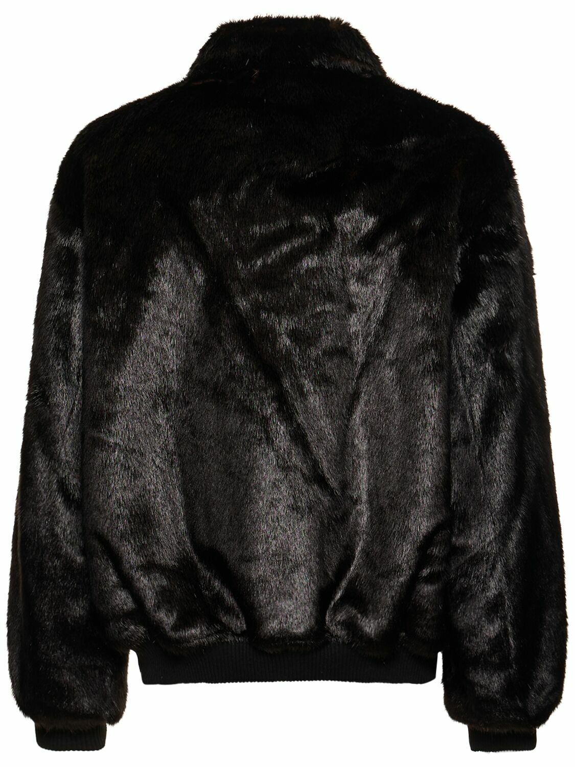 THE FRANKIE SHOP Scott Faux Fur Bomber Jacket