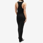 Jean Paul Gaultier Women's Overall Buckle Maxi Dress in Black