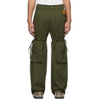 Phlemuns Khaki Logo Cargo Pants