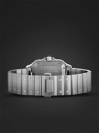 Cartier - Santos de Cartier Automatic 35.1mm Interchangeable Stainless Steel and Alligator Watch, Ref. No. CRWSSA0061