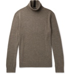 Club Monaco - Merino Wool Rollneck Sweater - Brown
