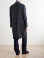 Rubinacci - Herringbone Virgin Wool Coat - Gray