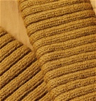 visvim - Yukata Oversized Wool-Trimmed Quilted Nylon Down Coat - Men - Mustard