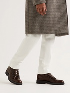 Mr P. - Jacques Suede-Trimmed Leather Ankle Boots - Brown