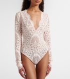 Alexandra Miro Ariella sheer lace bodysuit