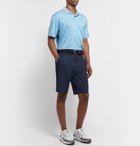 Nike Golf - Tiger Woods Vapor Striped Dri-FIT Polo Shirt - Blue