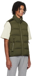 Stone Island Green Seamless Tunnel Down Vest