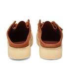 Clarks Originals Men's Wallabee Cup Mule in Tan Suede