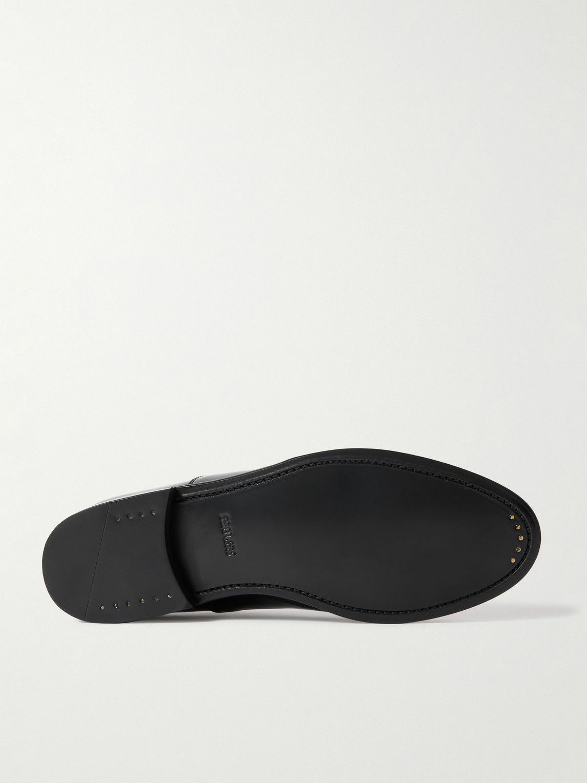 MORJAS - Patent-Leather Oxford Shoes - Black