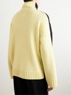 JW Anderson - Oversized Logo-Embroidered Knitted Rollneck Sweater - Black