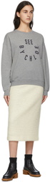 See by Chloé Grey Logo Sweatshirt