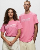 Sporty & Rich Health Wealth 94 T Shirt Pink - Mens - Shortsleeves