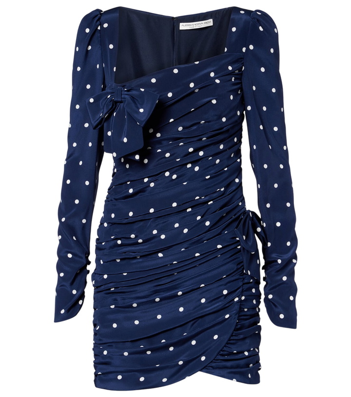 Alessandra Rich Halterneck tweed minidress Alessandra Rich