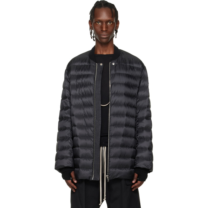 Photo: Rick Owens Moncler + Rick Owens Black Flight Parka Jacket