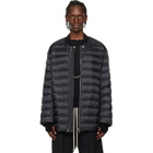 Rick Owens Moncler + Rick Owens Black Flight Parka Jacket
