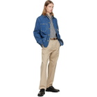 Polo Ralph Lauren Blue 'The Waldron' Denim Utility Jacket
