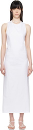 Loulou Studio White Rayna Midi Dress