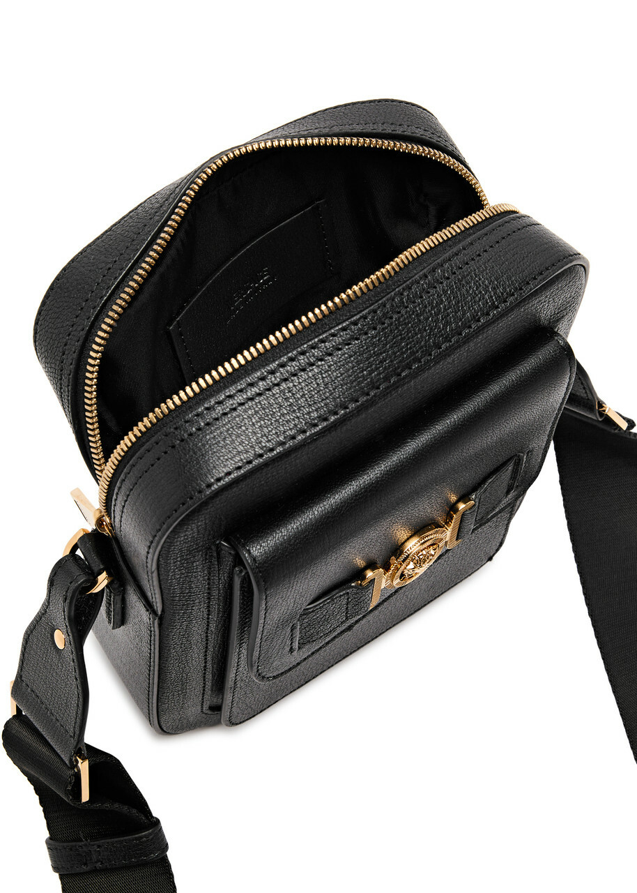 Versace Medusa Leather Cross-body bag - Black - One Size