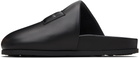 Givenchy Black Puffy Nappa Leather Mule Loafers