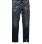 SAINT LAURENT - Skinny-Fit Denim Jeans - Blue