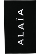 ALAÏA - Logo Towel