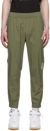 AAPE by A Bathing Ape Green Nylon Lounge Pants