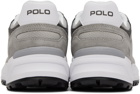 Polo Ralph Lauren Gray Paneled Sneakers