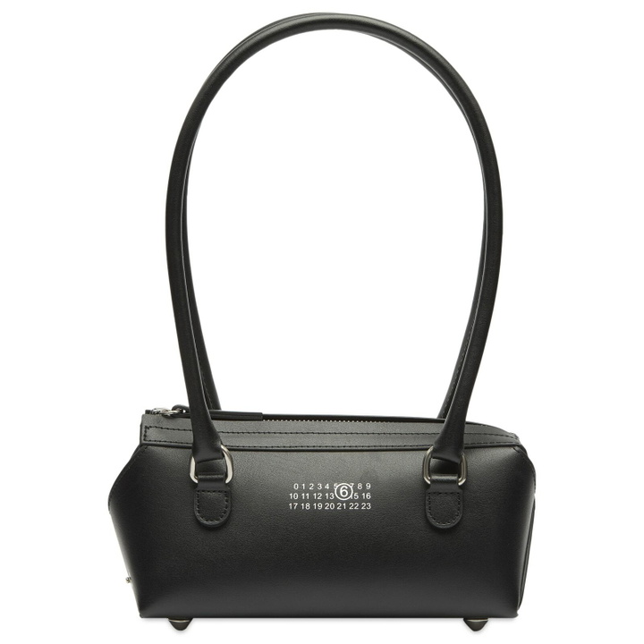 Photo: MM6 Maison Margiela Women's Mini Bauletto J Handbag in Black 