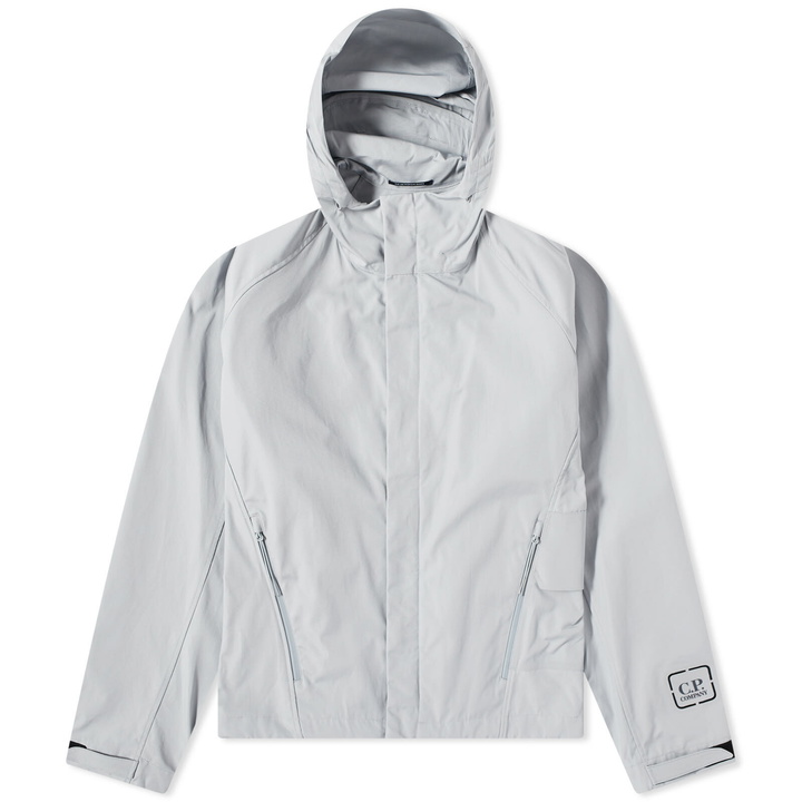 Photo: C.P. Company Men's Metropolis Hyst Hyrdostop Jacket in Harbor Mist