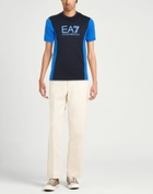 Ea7 Mens T-shirt Midnight in Blue