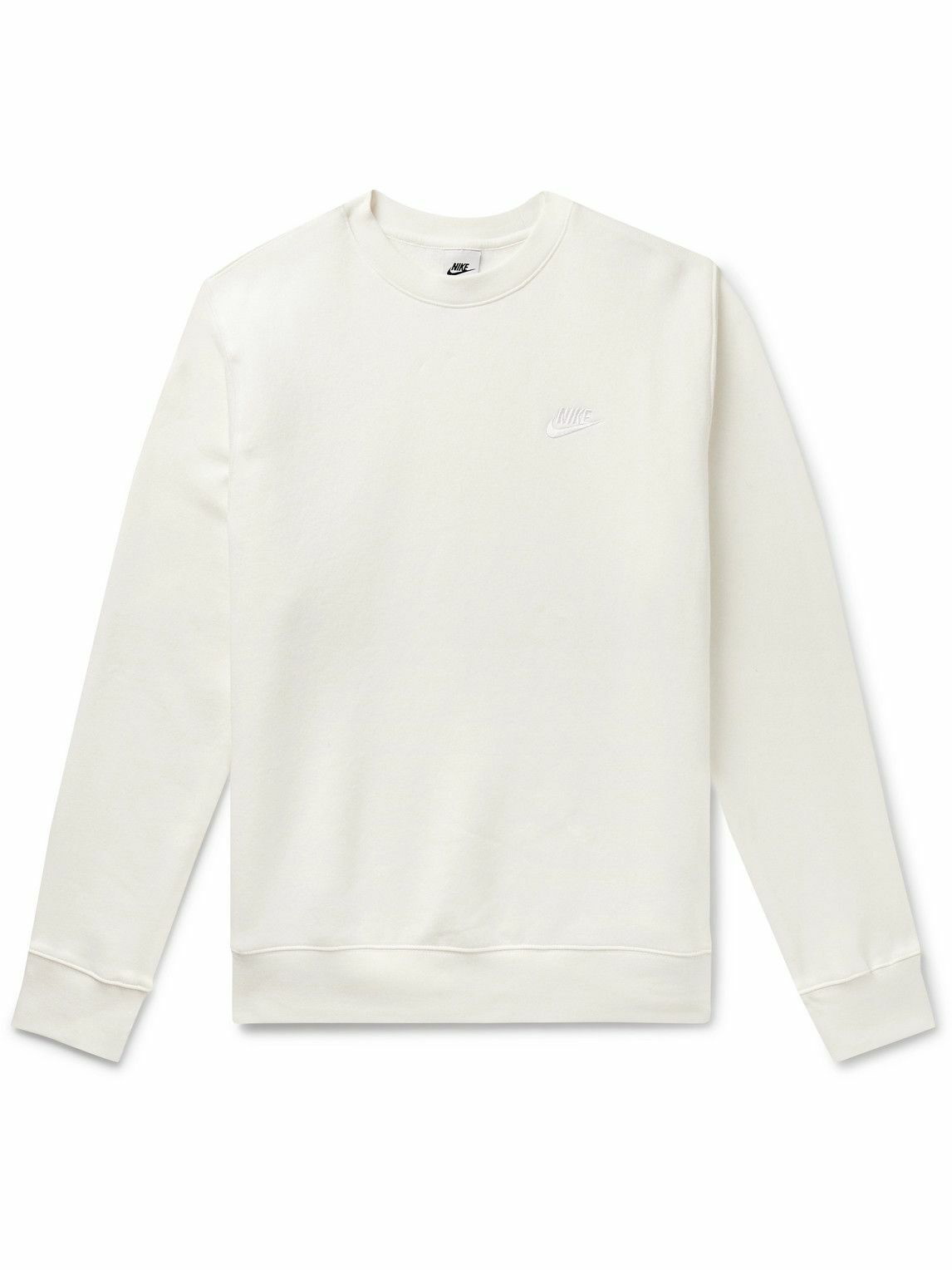 - T-Shirt Sportswear Cotton-Jersey Nike Logo-Print Futura - Nike White Fantasy