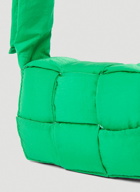 Candy Padded Tech Cassette Crossbody Bag in Green