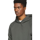 John Elliott Grey Raglan Hoodie