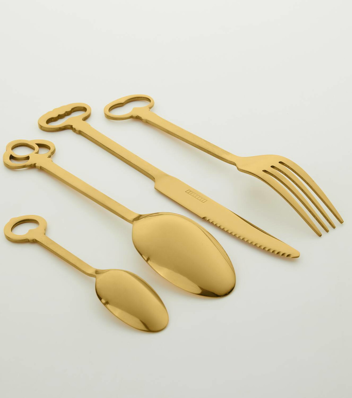 Seletti Keytlery 24-piece flatware set by Alessandro Zambelli