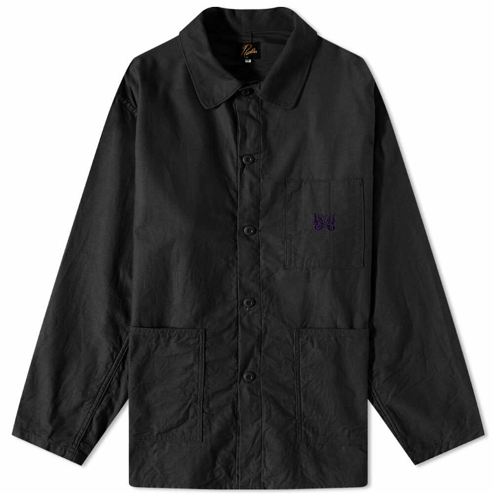 Photo: Needles Men's D.N. Coverall Jacket in Black