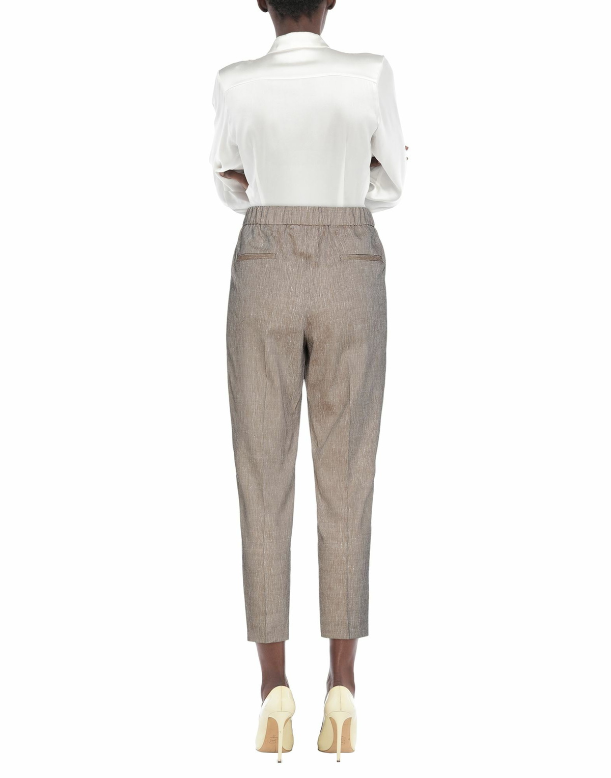 Peserico Womens Pants Light brown